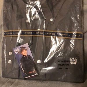 Cinch Shirts - Brand new men’s cinch shirt grey XL Cinch Shirts - Brand new men’s cinch shirt grey XL